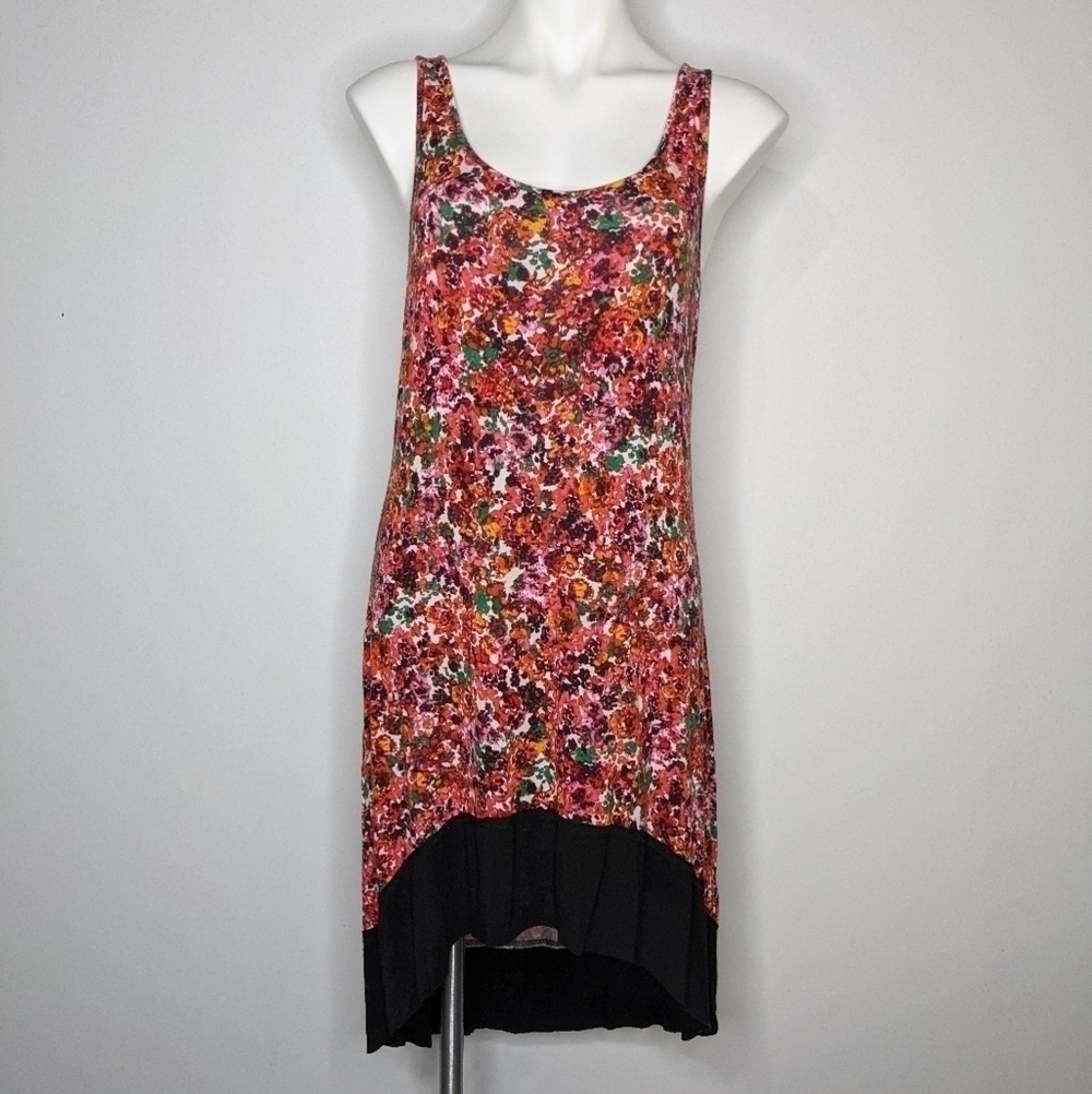 ✨3/$15 Mac + Jac red & orange floral dress XL